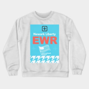 EWR Newark Liberty airport code Crewneck Sweatshirt